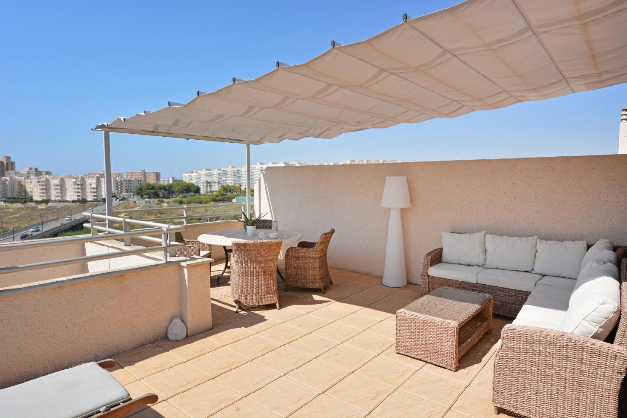 Luxury Beachfront Penthouse By Nras El Campello Exteriör bild