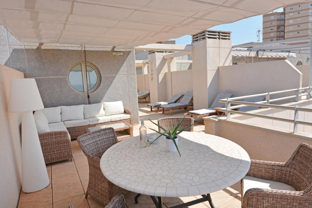 Luxury Beachfront Penthouse By Nras El Campello Exteriör bild