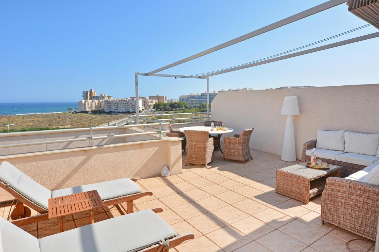 Luxury Beachfront Penthouse By Nras El Campello Exteriör bild
